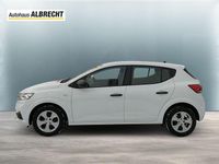 Gebraucht Dacia Sandero Essentiel 91 PS (66 kW) 2021 Gletscherweiss Limousine