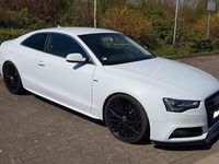 gebraucht Audi A5 3.0 TFSI Coupe Quattro S-Tronic Aut. Weiß S Line 507 PS