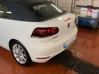 Gebraucht VW Golf Cabriolet 105 PS (77 kW) 2011 Weiß Cabrio