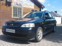 Brugt Opel Astra Njoy 101 HK (74 kW) 2004 Sort Sedan