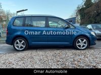 Gebraucht VW Touran Trendline 140 PS (102 kW) 2007 Blau Van / Kleinbus