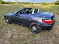 Gebraucht Mercedes SLK200 184 PS (135 kW) 2012 Grau Cabrio