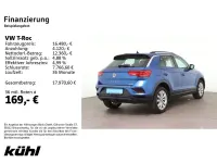 Gebraucht VW T-Roc 150 PS (110 kW) 2019 Ravennablau metallic SUV
