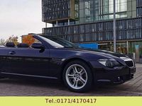 Gebraucht BMW 630 Cabriolet 258 PS (189 kW) 2006 Black saphire metallic Cabrio