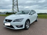 Używany Seat Leon FR 150 KM (110 kW) 2015 Biały Sedan/Limuzyna