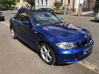 Gebraucht BMW 123 Cabriolet 204 PS (150 kW) 2009 Blau Cabrio