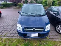 Gebraucht Opel Agila 58 PS (42 kW) 2003 Blau Van / Kleinbus