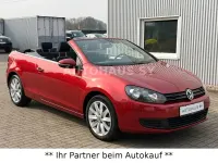 Gebraucht VW Golf Cabriolet S 140 PS (102 kW) 2013 Rot Cabrio
