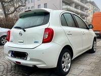 Gebraucht Nissan Micra Acenta 80 PS (58 kW) 2014 Weiß Kleinwagen