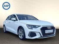 Gebraucht Audi A3 S-Line 110 PS (80 kW) 2023 Weiß (ibisweiß) Limousine