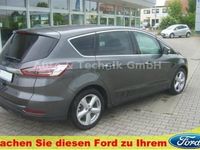 Gebraucht Ford S-MAX Titanium 150 PS (110 kW) 2016 Grau metallic Van / Kleinbus