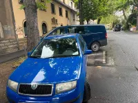 Gebraucht Skoda Fabia 75 PS (55 kW) 2007 Blau Kleinwagen
