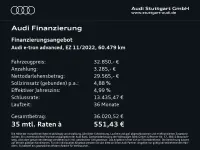 Second-hand Audi e-tron Advanced 300 kW (408 CP) 2022 Gri SUV