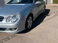 Gebraucht Mercedes CLK200 184 PS (135 kW) 2009 Silber Coupé