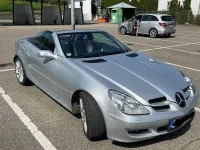 Gebraucht Mercedes SLK200 163 PS (119 kW) 2007 Silber Cabrio