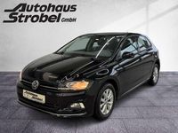 Gebraucht VW Polo Highline 95 PS (69 kW) 2018 Schwarz (metallic) Kleinwagen