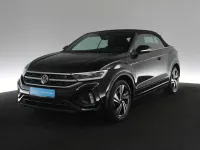 Gebraucht VW T-Roc Cabriolet R-line 150 PS (110 kW) 2022 Schwarz / deep black Cabrio