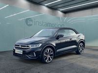 Gebraucht VW T-Roc Cabriolet R-line 150 PS (110 kW) 2024 Schwarz Cabrio