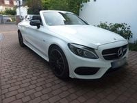 Gebraucht Mercedes C180 AMG 156 PS (114 kW) 2018 Weiß Cabrio