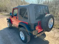 Gebraucht Jeep Wrangler Rubicon 177 PS (130 kW) 2003 Rot SUV
