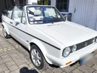 Gebraucht VW Golf Cabriolet 90 PS (66 kW) 1986 Weiß Cabrio