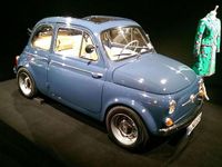 Gebraucht Fiat 500C 24 PS (17 kW) 1963 Blau Cabrio