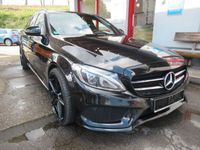 gebraucht Mercedes C220 d T AMG Line Matrix Leder Panorama 20"