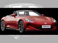 Neu MG Cyberster 375 kW (510 PS) 2025 Silber Cabrio