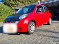 Gebraucht Nissan Micra 65 PS (47 kW) 2009 Rot Kleinwagen