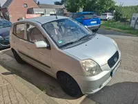 Gebraucht Kia Picanto 61 PS (44 kW) 2007 Silber Kleinwagen