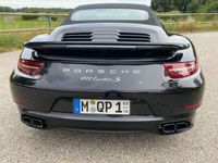 gebraucht Porsche 991 Turbo S Cabriolet Carbon,Leder Bicolor,Traum