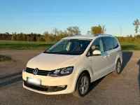 Usata VW Sharan 140 CV (102 kW) 2013 Bianco Monovolume