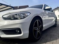 Gebraucht BMW 116 Advantage 109 PS (80 kW) 2017 Weiß Kleinwagen