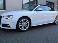 Gebraucht Audi A5 Cabriolet S-Line 218 PS (160 kW) 2016 Gletscherweiß metallic Cabrio