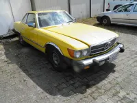 Gebraucht Mercedes SL380 204 PS (150 kW) 1985 Gelb Cabrio
