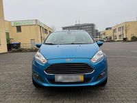 Gebraucht Ford Fiesta Titanium 125 PS (91 kW) 2016 Blau Limousine