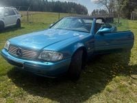Gebraucht Mercedes SL280 193 PS (141 kW) 1998 Blau Cabrio