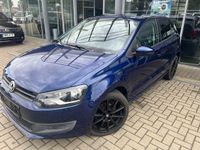 Gebraucht VW Polo Comfortline 69 PS (50 kW) 2010 Blau Kleinwagen