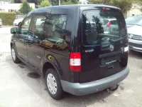 Gebraucht VW Caddy Team 75 PS (55 kW) 2010 Schwarz Van / Kleinbus