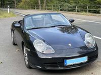 Gebraucht Porsche Boxster 228 PS (167 kW) 2002 Schwarz Cabrio
