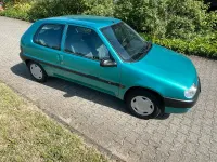 Gebraucht Citroën Saxo 55 PS (40 kW) 1996 Grün Kleinwagen