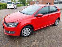 Gebraucht VW Polo Highline 96 PS (70 kW) 2009 Rot Kleinwagen