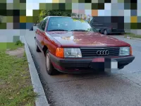 Gebraucht Audi 100 90 PS (66 kW) 1984 Rot Limousine