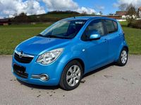 Gebraucht Opel Agila 65 PS (47 kW) 2008 Blau Kleinwagen