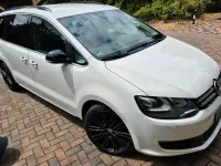 Gebraucht VW Sharan 177 PS (130 kW) 2013 Weiß Van / Kleinbus