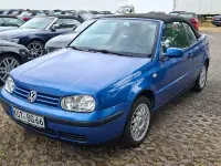 Gebraucht VW Golf Cabriolet Comfortline 101 PS (74 kW) 2000 Blau Cabrio