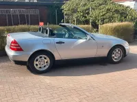 Gebraucht Mercedes SLK200 136 PS (100 kW) 1998 Silber Cabrio