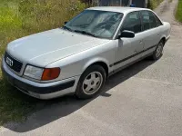Gebraucht Audi 100 150 PS (110 kW) 1995 Silber Limousine