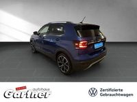 Gebraucht VW T-Cross Style 110 PS (80 kW) 2022 Reef blue metallic SUV
