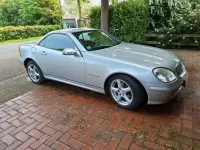 Gebraucht Mercedes SLK200 163 PS (119 kW) 2002 Silber Cabrio
